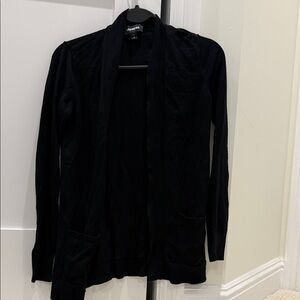Express Classic Black Cardigan